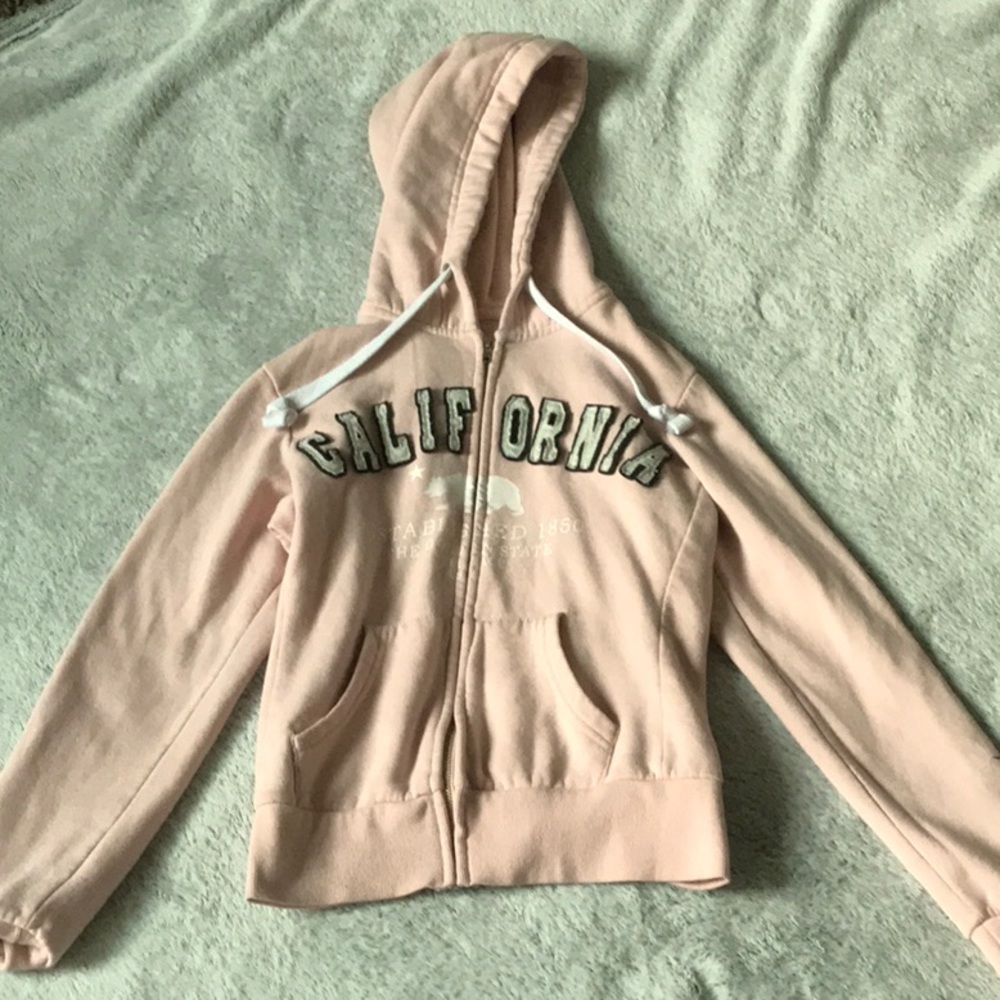 California zip up hoodie
